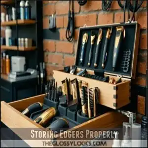 Storing Edgers Properly