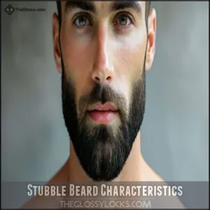 Stubble Beard Characteristics Stubble Beard Characteristics