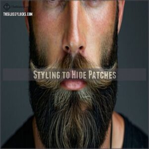 styling to hide patches