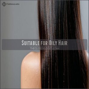 suitable for oily hair