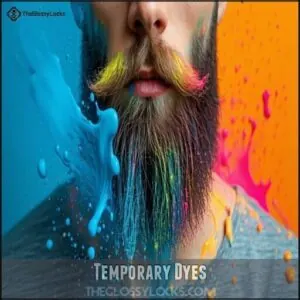 Temporary Dyes Temporary Dyes