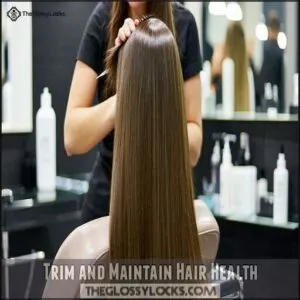 Trim and Maintain Hair Health