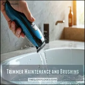Trimmer Maintenance and Brushing