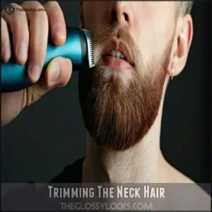 Trimming The Neck Hair Trimming The Neck Hair