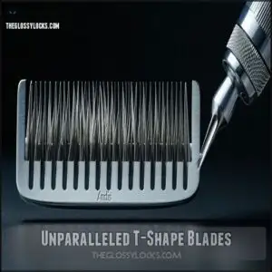 Unparalleled T-Shape Blades