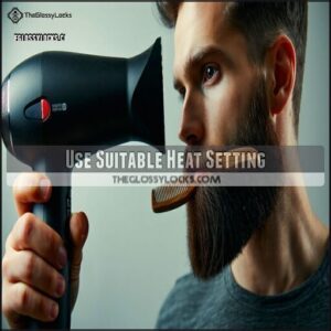 Use Suitable Heat Setting