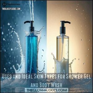 Uses and Ideal Skin Types for Shower Gel and Body Wash