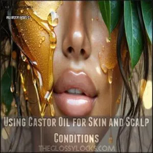 Using Castor Oil for Skin and Scalp Conditions