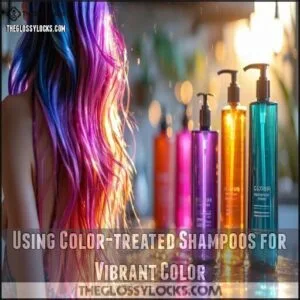 Using Color-treated Shampoos for Vibrant Color