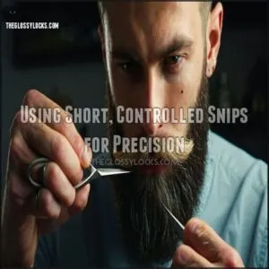 Using Short, Controlled Snips for Precision