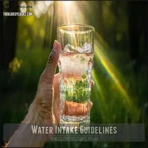 Water Intake Guidelines