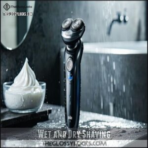 Wet and Dry Shaving