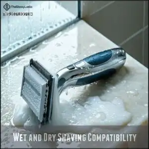 Wet and Dry Shaving Compatibility