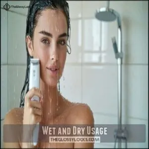 Wet and Dry Usage