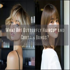 What Are Butterfly Haircut and Curtain Bangs