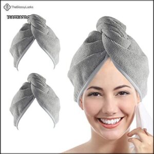 YoulerTex Microfiber Hair Towel Hair B07KM3CMZM
