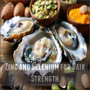 zinc and selenium for hair strength