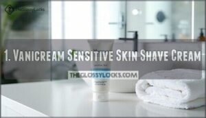 1. vanicream sensitive skin shave cream