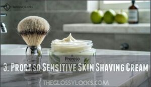 3. proraso sensitive skin shaving cream