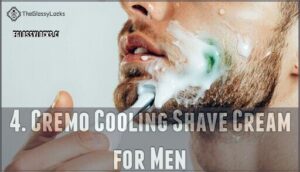 4. cremo cooling shave cream for men