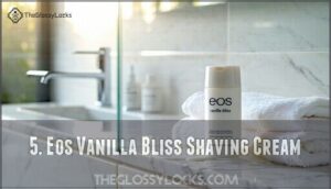 5. eos vanilla bliss shaving cream