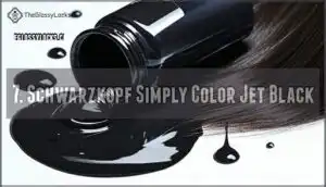 7. schwarzkopf simply color jet black