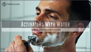 activating with water