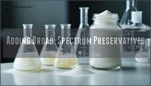 adding broad-spectrum preservatives