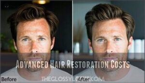 advanced hair restoration costs
