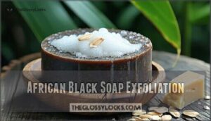 african black soap exfoliation