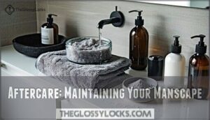 aftercare: maintaining your manscape