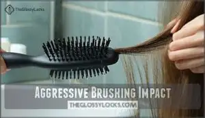 aggressive brushing impact