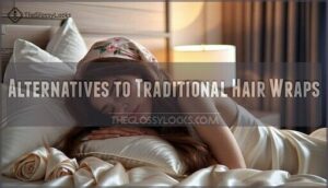 alternatives to traditional hair wraps