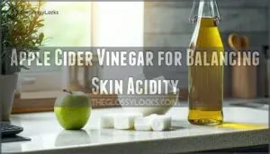 apple cider vinegar for balancing skin acidity