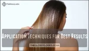 application techniques for best results