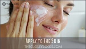 apply to the skin