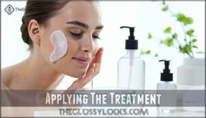 applying the treatment