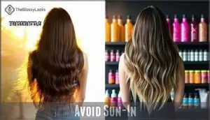 avoid sun-in