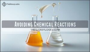 avoiding chemical reactions