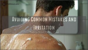 avoiding common mistakes and irritation