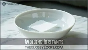 avoiding irritants