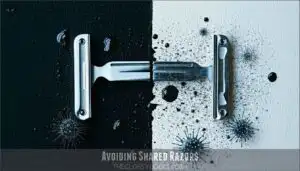 avoiding shared razors