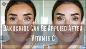 bakuchiol can be applied after vitamin c