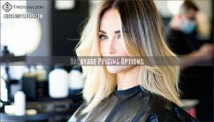balayage pricing options