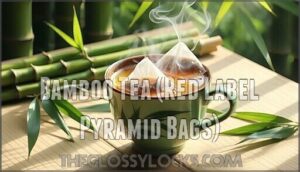 bamboo tea (red label pyramid bags)