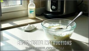 basic recipe instructions