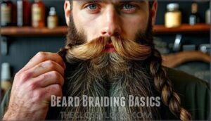 beard braiding basics