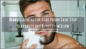 beard cleaning for acne prone skin