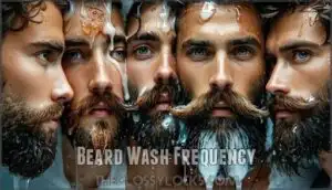 beard wash frequency