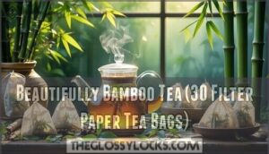 beautifully bamboo tea (30 filter paper tea bags)